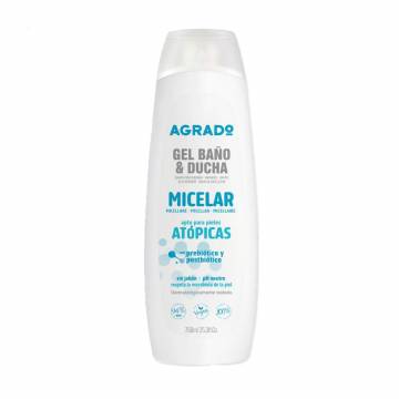 Мицеллярный гель для ванны и душа Agrado Bath & Shower Gel Micellar Gel, 750 мл
