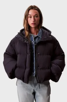 Женский темно-синий пуховик SHORT Синий XS Calvin Klein LV044D525G
