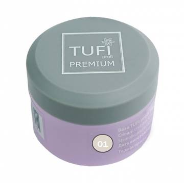 База для гель-лака Tufi profi Premium Rubber French Base 01 Топленое молоко, 30 мл База для гель-лака Tufi profi Premium Rubber French Base 01 Топленое молоко, 30 мл