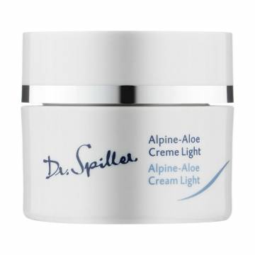 Легкий крем для лица Dr. Spiller Alpine-Aloe Cream Light с экстрактом альпийского алоэ, 50 мл Легкий крем для лица Dr. Spiller Alpine-Aloe Cream Light с экстрактом альпийского алоэ, 50 мл