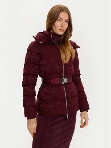 Elisabetta Franchi Пуховик PI-70D-46E1-V640 Бордовий Regular Fit Elisabetta Franchi Пуховик PI-70D-46E1-V640 Бордовий Regular Fit
