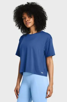 Женская синяя футболка Motion SS Синий XL Under Armour 1379178-432