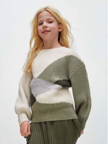 Mayoral Светр 7.306 Зелений Regular Fit Mayoral Светр 7.306 Зелений Regular Fit