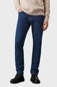 Мужские темно-синие джинсы SLIM FIT MID BLUE Синий 30-32 Calvin Klein K10K113642