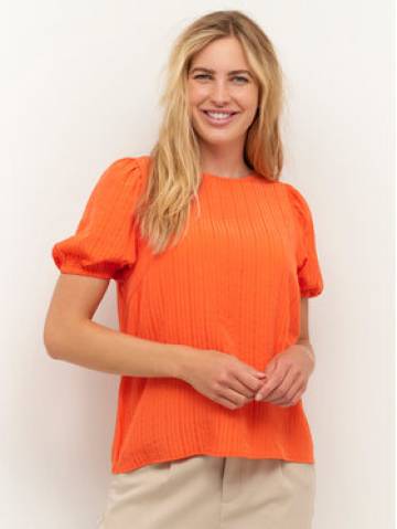 Kaffe Блузка Silvia 10507325 Оранжевий Regular Fit Kaffe Блузка Silvia 10507325 Оранжевий Regular Fit