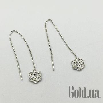Серьги с подвесками Silvex925 Серьги с подвесками Silvex925