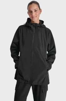 Женская черная ветровка Черный S DKNY DP4J9488