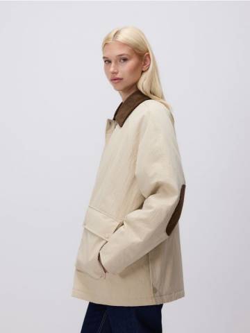 Reserved - Куртка зі світловідображальними елементами - бежевий - 736HD-08X Reserved - Куртка зі світловідображальними елементами - бежевий - 736HD-08X