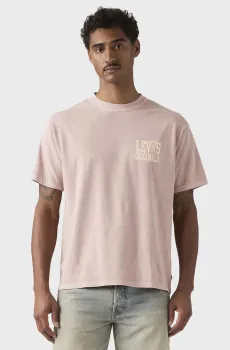Мужская розовая футболка Розовый XXL Levi’s® 87373;0404