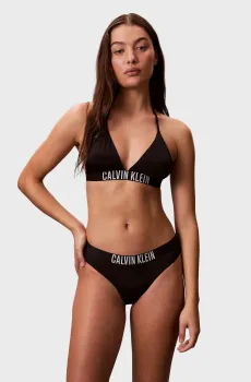 Женский черный лиф от купальника HALTER Черный XS Calvin Klein LV00Q61222