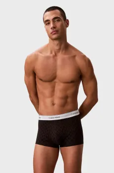 Мужские боксеры с узором (3 шт) TRUNK Разноцветный XL Calvin Klein LV00NB4565