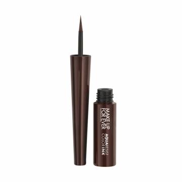 Жидкая подводка для глаз Make Up For Ever Aqua Resist Color Ink 02 Matte Wood, 2 мл Жидкая подводка для глаз Make Up For Ever Aqua Resist Color Ink 02 Matte Wood, 2 мл