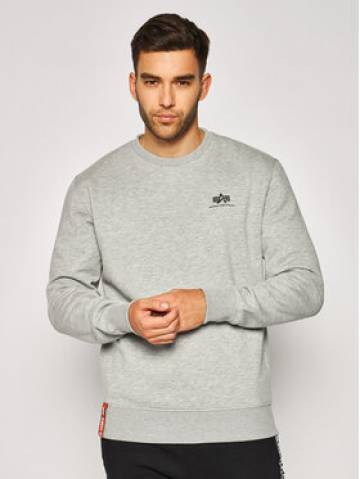 Alpha Industries Світшот Basic 188307 Сірий Regular Fit Alpha Industries Світшот Basic 188307 Сірий Regular Fit