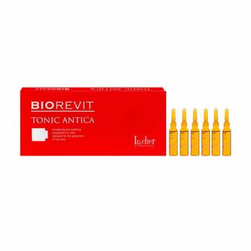 Ампулы Lecher Biorevit Tonic Antica против выпадения волос, 6 мл Ампулы Lecher Biorevit Tonic Antica против выпадения волос, 6 мл