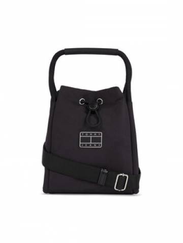 Tommy Jeans Сумка Tjw Summer Festival Bucket Bag AW0AW14963 Чорний Tommy Jeans Сумка Tjw Summer Festival Bucket Bag AW0AW14963 Чорний