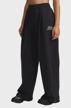 Женские черные спортивные брюки Rival Fleece Script Pt Черный L Under Armour 6012293-001