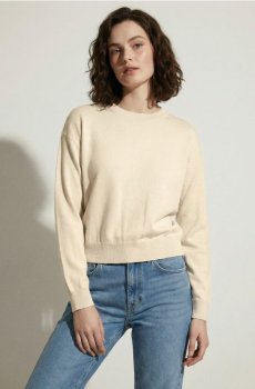 Легкий джемпер basic - нюдовий