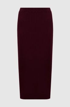 Бордовая юбка PINZA