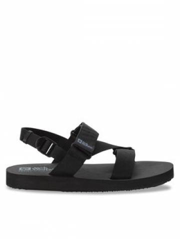 Jack Wolfskin Босоніжки Urban Entdeckung Belt Sandal 4056711 Чорний Jack Wolfskin Босоніжки Urban Entdeckung Belt Sandal 4056711 Чорний