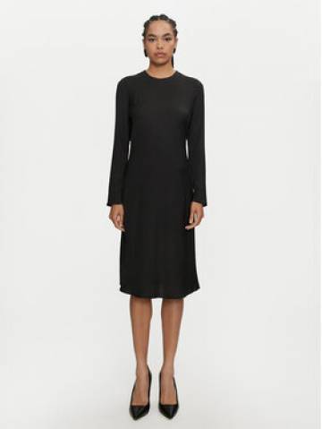 Calvin Klein Повсякденна сукня K20K207683 Чорний Regular Fit Calvin Klein Повсякденна сукня K20K207683 Чорний Regular Fit