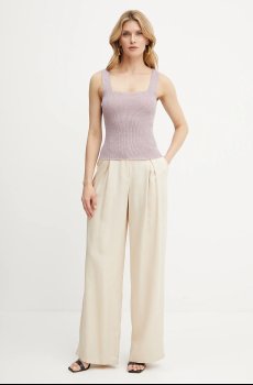 Топ с примесью льна Twinset