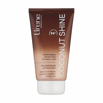Крем для лица и тела Lirene Coconut Shine Іlluminating Face And Body Cream Кокосовое сияние, 150 мл Крем для лица и тела Lirene Coconut Shine Іlluminating Face And Body Cream Кокосовое сияние, 150 мл