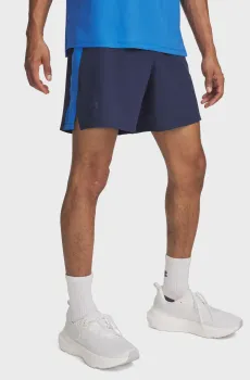 Мужские темно-синие шорты UA LAUNCH PRO 7 SHORTS Синий L Under Armour 1376508-403