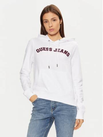 Guess Jeans Світшот W5RQ17 K68I4 Білий Regular Fit Guess Jeans Світшот W5RQ17 K68I4 Білий Regular Fit
