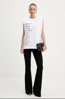 Хлопковый топ Elisabetta Franchi