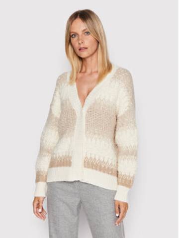 Peserico Кардиган S99777F03 Бежевий Relaxed Fit Peserico Кардиган S99777F03 Бежевий Relaxed Fit