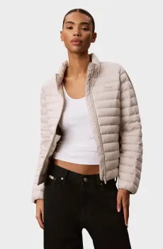 Женский бежевый пуховик SHORT PACKABLE Бежевый XS Calvin Klein LV044G502G