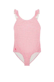 Детский купальник в клетку Разноцветный 16Y Polo Ralph Lauren 313734795001