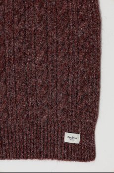 Шарф с примесью шерсти Pepe Jeans