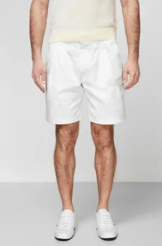 Мужские белые шорты Белый 52 BOSS 50448805;100