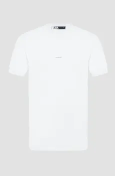 Мужская белая футболка Белый L Karl Lagerfeld 542221.755057;10