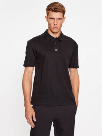 Hugo Поло Deabo 50496393 Чорний Regular Fit Hugo Поло Deabo 50496393 Чорний Regular Fit