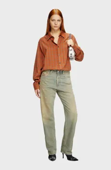 Женские бежевые джинсы 1988 D-ARK Бежевый 28-32 Diesel A07018 007Z4