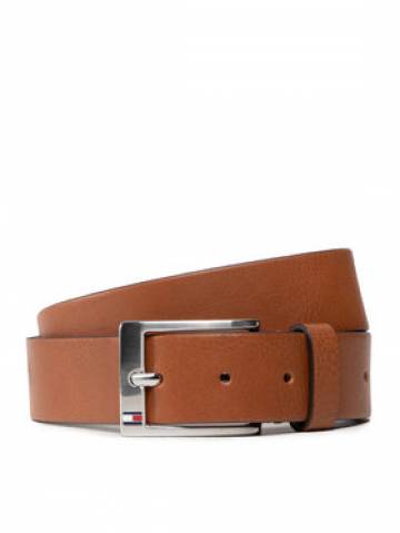 Tommy Hilfiger Чоловічий ремінь New Aly Belt AM0AM08363 Коричневий Tommy Hilfiger Чоловічий ремінь New Aly Belt AM0AM08363 Коричневий