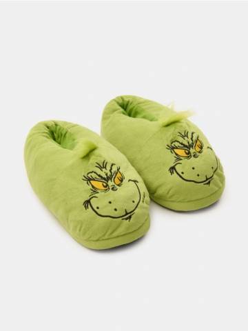 Плюшеві капці Grinch - жовто-зелений Плюшеві капці Grinch - жовто-зелений