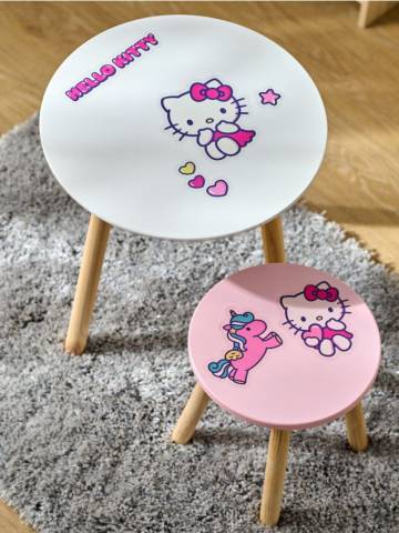 Наклейки на стіну Hello Kitty - різнобарвний Наклейки на стіну Hello Kitty - різнобарвний