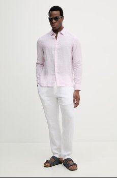 Льняная рубашка Michael Kors