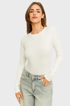 Женское белое боди Белый M Tally Weijl SBOCOCOSYM