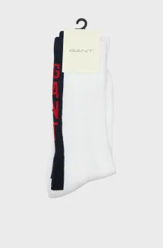 Мужские белые носки Белый 40-42 Gant 9960293