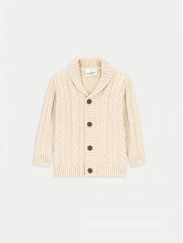 Coccodrillo Кардиган ZC4172201EBB Бежевий Regular Fit Coccodrillo Кардиган ZC4172201EBB Бежевий Regular Fit
