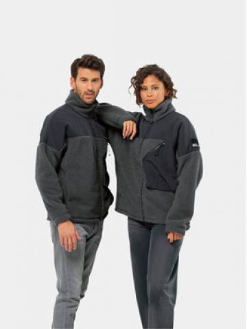 Jack Wolfskin Флісовий реглан Maarweg Jkt 1711241 Сірий Regular Fit Jack Wolfskin Флісовий реглан Maarweg Jkt 1711241 Сірий Regular Fit