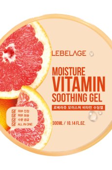 Увлажняющий гель для лица и тела Lebelage Moisture Vitamin Soothing Gel, 300 мл