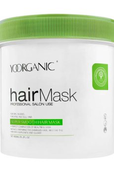 Разглаживающая маска для волос Yoorganic Super Smooth Hair Mask, 800 мл