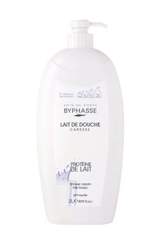 Крем-гель для душа Byphasse Caresse Shower Cream Молочные протеины, 2 л