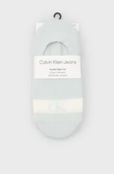 Женские следы (2 пары) HIGH CUT Разноцветный 35-38 Calvin Klein 701230601