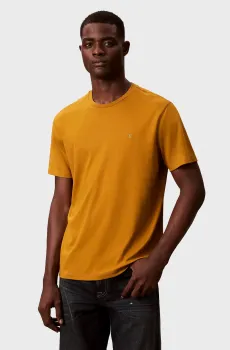 Мужская горчичная футболка SS SUPIMA CHEST Желтый S Calvin Klein LV04LB275G